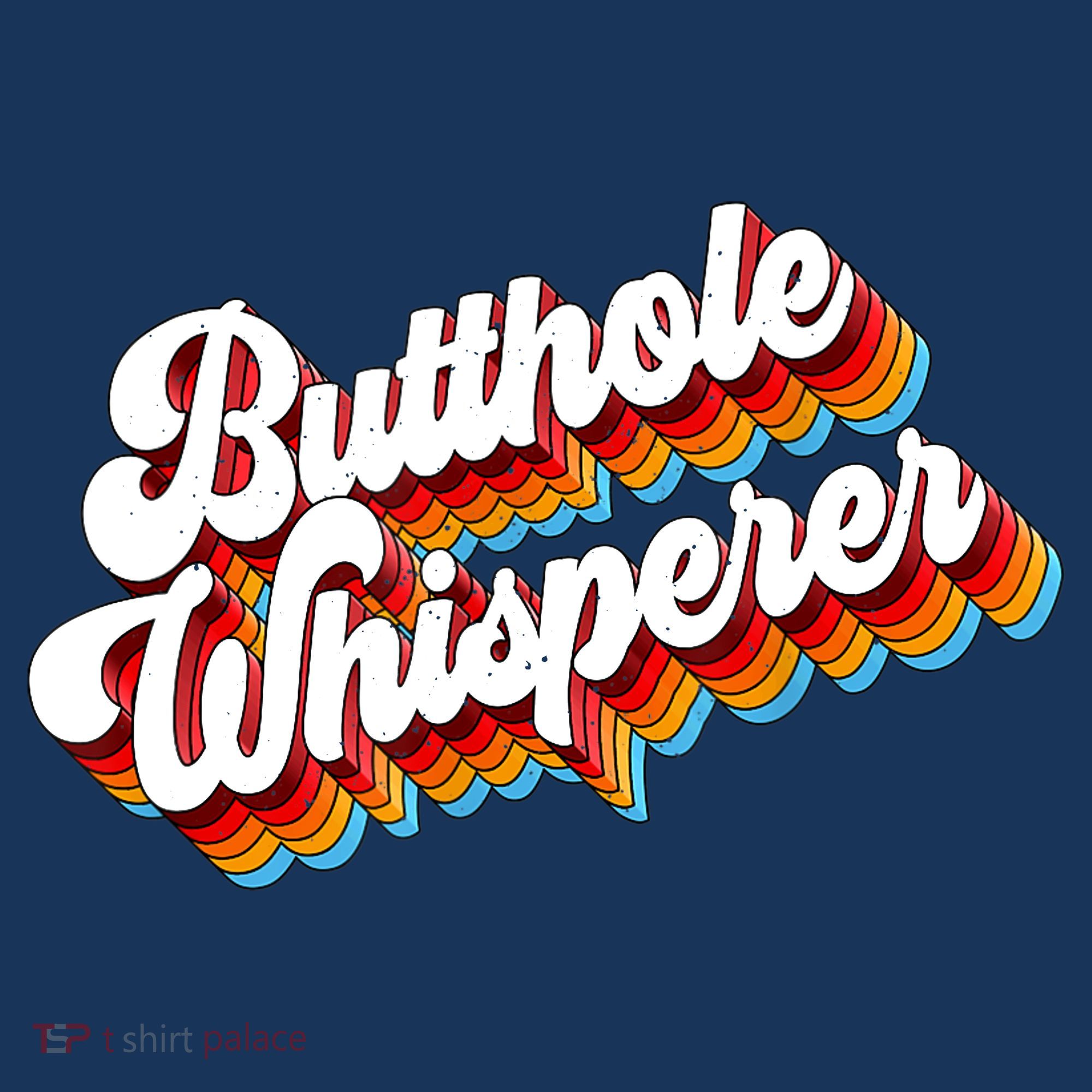 Butthole Whisperer Sarcastic Jokes Retro Women's Hoodie