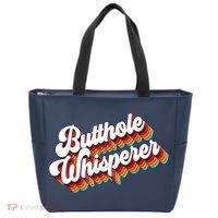 Butthole Whisperer Sarcastic Jokes Retro Tote Bag thumb 0