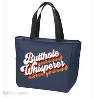 Butthole Whisperer Sarcastic Jokes Retro Tote Bag thumb 3