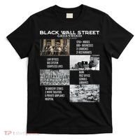 Black Wall Street African American Black History And Legacy T-Shirt thumb 0