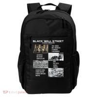 Black Wall Street African American Black History And Legacy Backpack thumb 0
