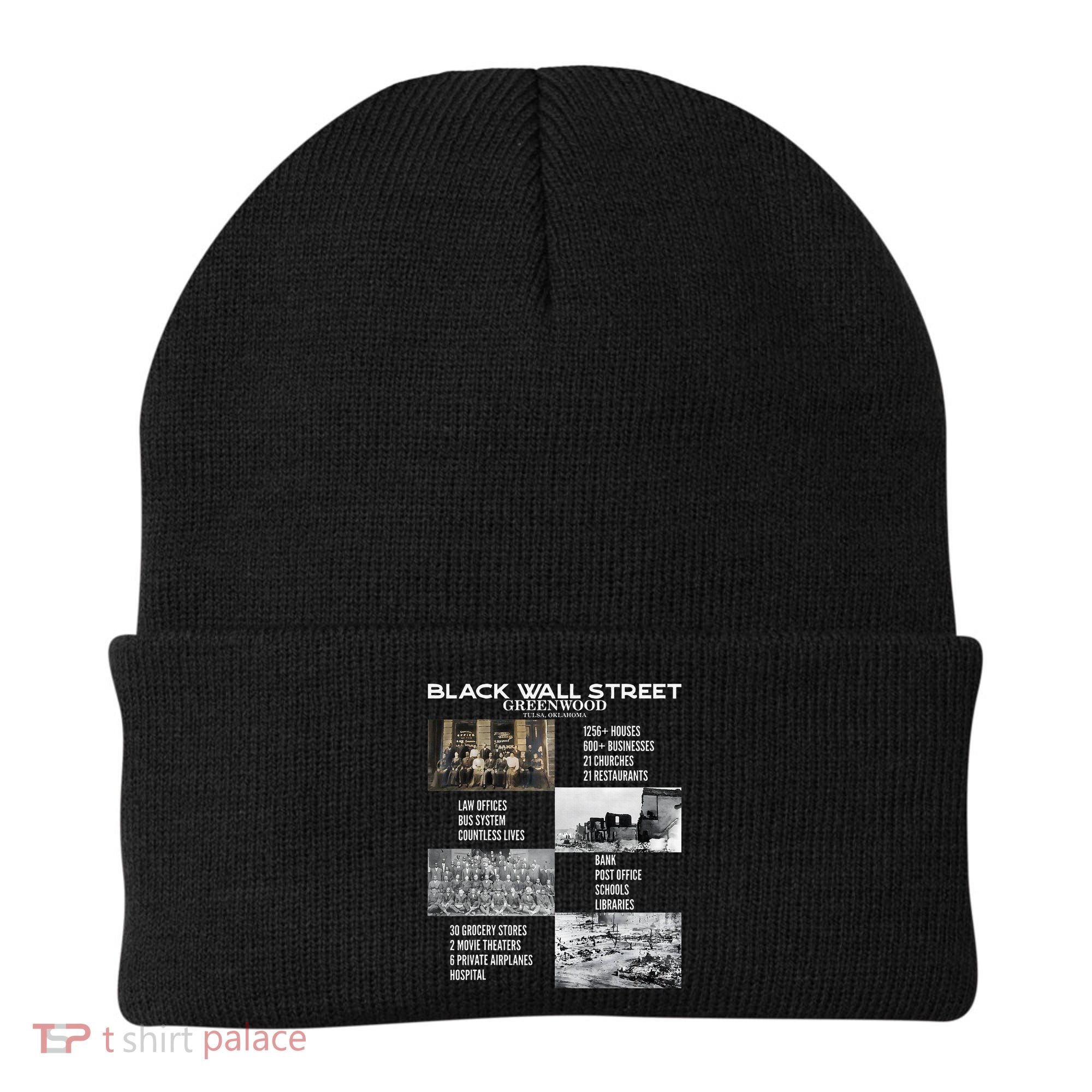 Black Wall Street African American Black History And Legacy Beanie
