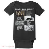 Black Wall Street African American Black History And Legacy Baby Bodysuit thumb 0
