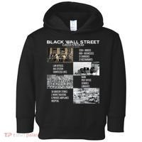 Black Wall Street African American Black History And Legacy Toddler Hoodie thumb 0