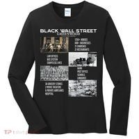 Black Wall Street African American Black History And Legacy Women's Long Sleeve Shirt thumb 0