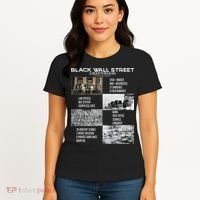Black Wall Street African American Black History And Legacy Women's T-Shirt thumb 4