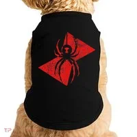 Black Widow Spider Gift Doggie Tank thumb 0