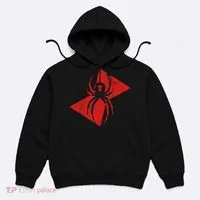 Black Widow Spider Gift Hoodie thumb 0