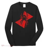 Black Widow Spider Gift Long Sleeve Shirt thumb 0