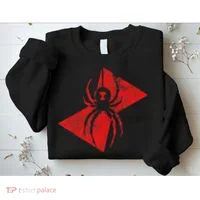 Black Widow Spider Gift Sweatshirt thumb 2