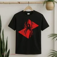 Black Widow Spider Gift T-Shirt thumb 2