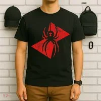 Black Widow Spider Gift T-Shirt thumb 6