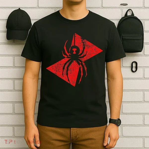 Black Widow Spider Gift T-Shirt