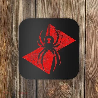 Black Widow Spider Gift Coaster