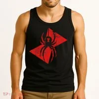 Black Widow Spider Gift Tank Top thumb 3