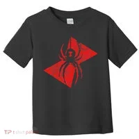 Black Widow Spider Gift Toddler T-Shirt thumb 0