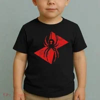 Black Widow Spider Gift Toddler T-Shirt thumb 2