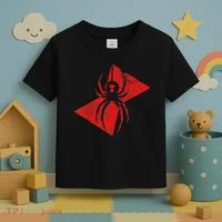 Black Widow Spider Gift Toddler T-Shirt thumb 3