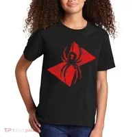 Black Widow Spider Gift Kids T-Shirt thumb 2
