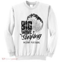 Big Wave Surfing Nazaré Portugal Surfer Surf Sweatshirt thumb 0