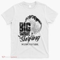 Big Wave Surfing Nazaré Portugal Surfer Surf T-Shirt thumb 0