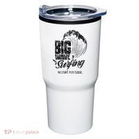 Big Wave Surfing Nazaré Portugal Surfer Surf Tumbler thumb 0