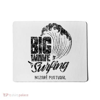 Big Wave Surfing Nazaré Portugal Surfer Surf Mousepad