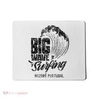 Big Wave Surfing Nazaré Portugal Surfer Surf Mousepad thumb 0