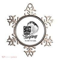 Big Wave Surfing Nazaré Portugal Surfer Surf Ornament thumb 0