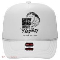 Big Wave Surfing Nazaré Portugal Surfer Surf Hat thumb 0