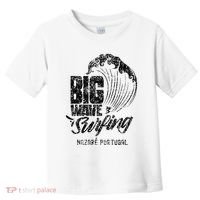 Big Wave Surfing Nazaré Portugal Surfer Surf Toddler T-Shirt thumb 0