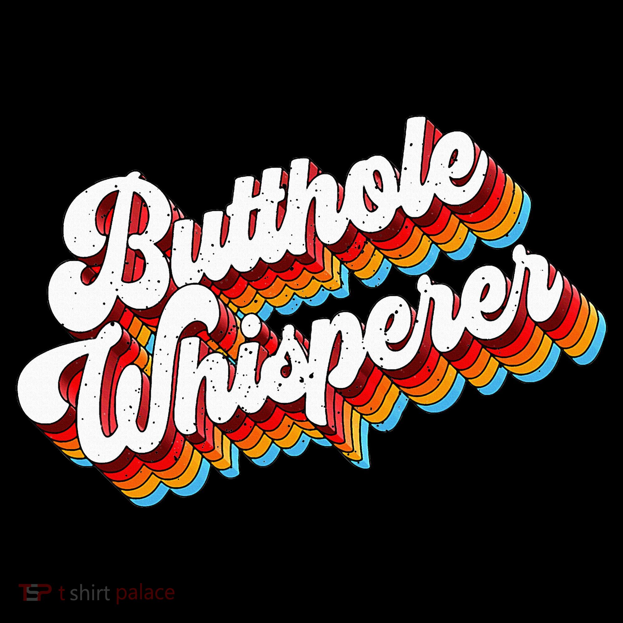 Butthole Whisperer Sarcastic Jokes Retro Mousepad