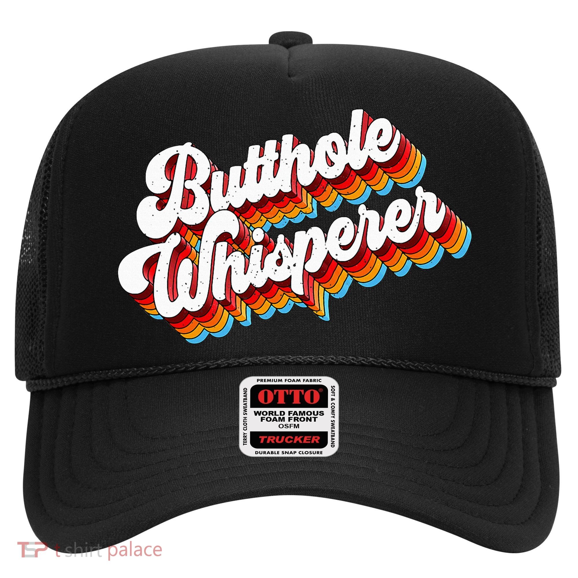 Butthole Whisperer Sarcastic Jokes Retro Hat