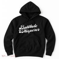 Butthole Whisperer Sarcastic Jokes Retro Funny Hoodie thumb 0