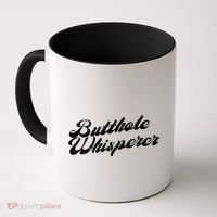 Butthole Whisperer Sarcastic Jokes Retro Funny Coffee Mug thumb 0
