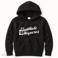 Butthole Whisperer Sarcastic Jokes Retro Funny Kids Hoodie thumb 0
