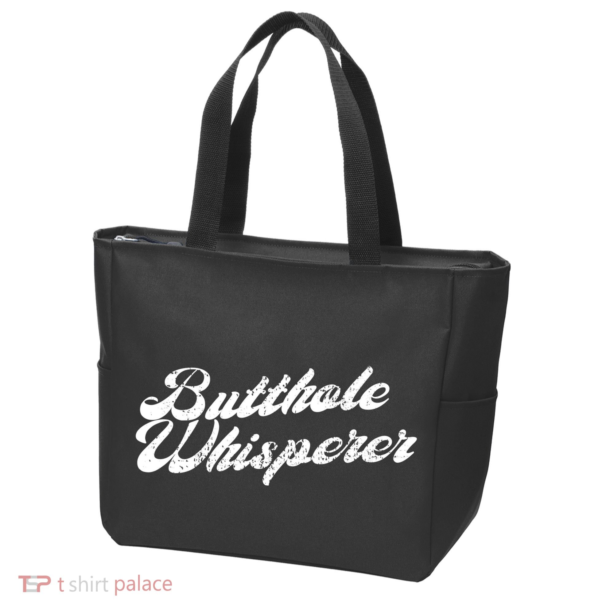Butthole Whisperer Sarcastic Jokes Retro Funny Tote Bag