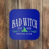 Bad Witch Social Club Coaster thumb 0