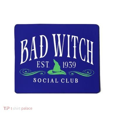 Bad Witch Social Club Mousepad