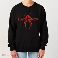 Black Widow Spider Gift Women's Sweatshirt thumb 0
