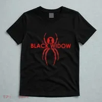 Black Widow Spider Gift T-Shirt thumb 5