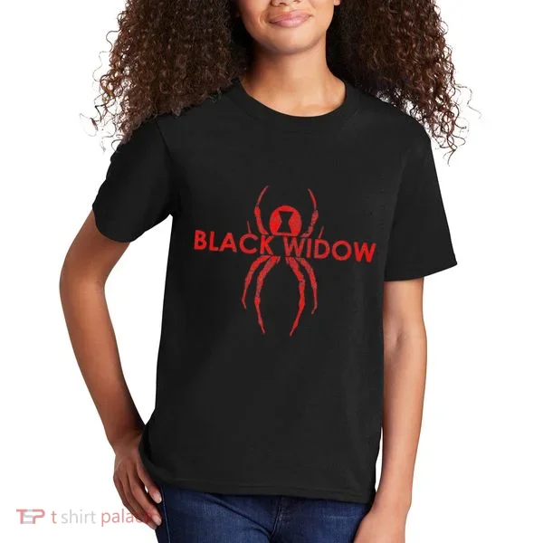 Black Widow Spider Gift Kids T-Shirt