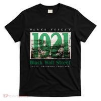 Black Wall Street 1921 Greenwood Tulsa Oklahoma History T-Shirt thumb 0