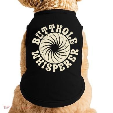 Butthole Whisperer Sarcastic Funny Retro Vintage Doggie Tank