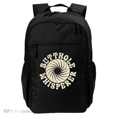 Butthole Whisperer Sarcastic Funny Retro Vintage Backpack