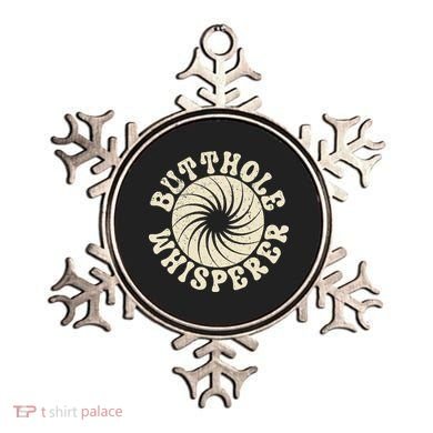 Butthole Whisperer Sarcastic Funny Retro Vintage Ornament