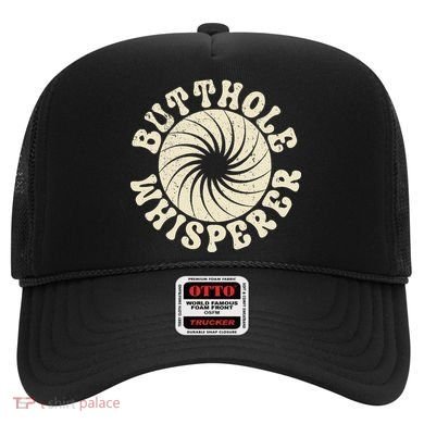 Butthole Whisperer Sarcastic Funny Retro Vintage Hat