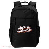 Butthole Whisperer Sarcastic Jokes Backpack thumb 0