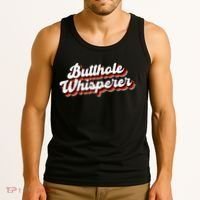 Butthole Whisperer Sarcastic Jokes Tank Top thumb 3