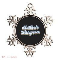 Butthole Whisperer Sarcastic Jokes Retro Funny Sarcastic Ornament thumb 0